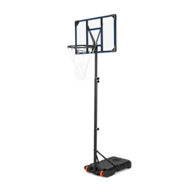 Výškově nastavitelný basketbalový stojan Venkovní basketbalový koš s kolečky a stojanem Basketbalové hřiště
