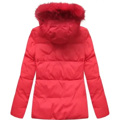 Dámská zimní bunda MODA694 červená