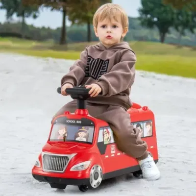 Nákladní automobil s hudbou, úložným prostorem a ochranou proti převrácení autobus s jízdou na autě