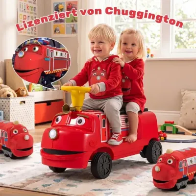 Dětské elektrické autíčko 12V, elektrické odrážedlo se 2 sedadly a 2 motory, 95 x 41 x 51 cm, červené