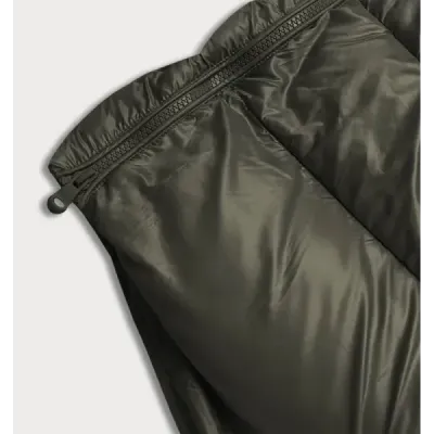 Prošívaná dámská zimní bunda MODA017 khaki