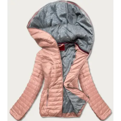 Dámská jarní bunda MODA011 růžová