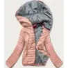 Dámská jarní bunda MODA011 růžová