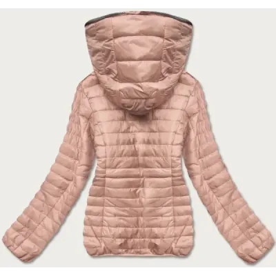 Dámská jarní bunda MODA011 růžová
