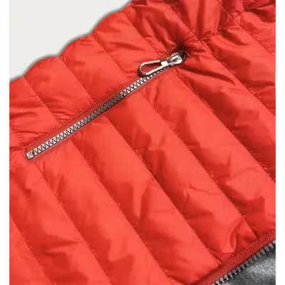 Dámská jarní bunda MODA011 pomerančová