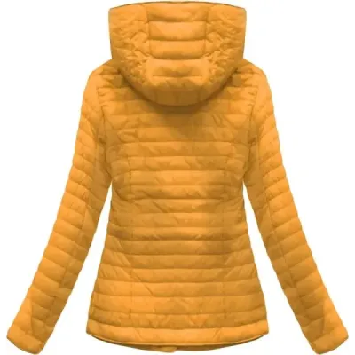 Dámská jarní bunda MODA015 žlutá