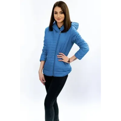 Dámská jarní bunda MODA015 modrá