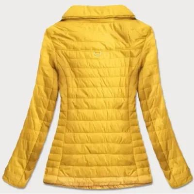 Dámská jarní bunda MODA016 žlutá