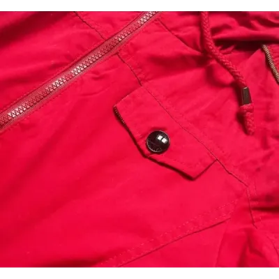 Dámská jarní bunda MODA335 červená