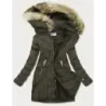 Dámská zimní bunda MODAF808 khaki