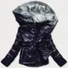 Dámská jarní bunda MODA562 tmavě modrá