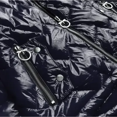 Dámská jarní bunda MODA562 tmavě modrá