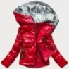 Dámská jarní bunda MODA562 červená