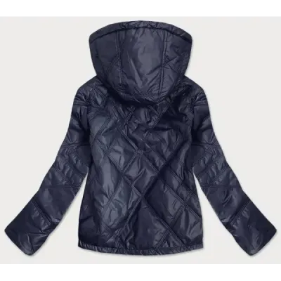 Lehká dámská jarní bunda MODA004 tmavě modrá