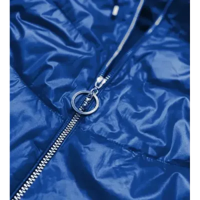 Dámská jarní bunda MODA005 modro-černá