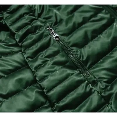 Dámská bunda s kapucí MODA021-11BIG zelená