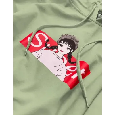 Dámská mikina MODA596 zelená