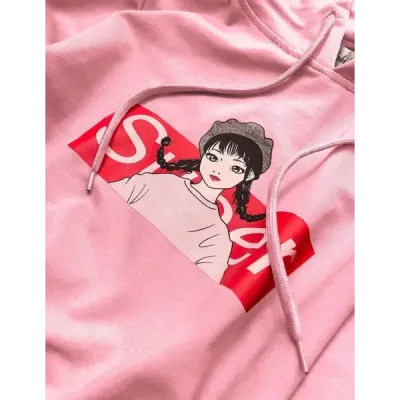 Dámská mikina MODA596 růžová