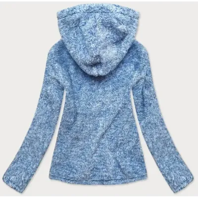Dámská plyšová mikina MODA008 modrá