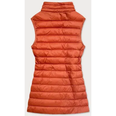 Dámská prošívaná vesta MODA038 cihlová