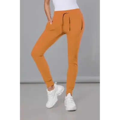 Dámské tepláky MODA01-028 hořčičné