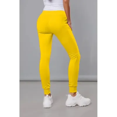 Dámské tepláky MODA01-028 žluté Dámské tepláky MODA01-028 žluté