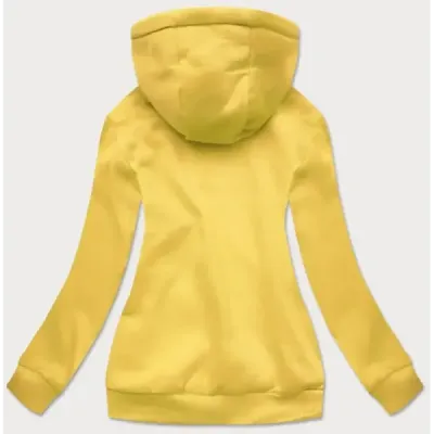 Dámská tepláková mikina MODA02 žlutá