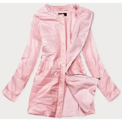 Dámská přechodná bunda MODA733 růžová