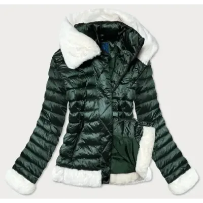 Dámská bunda MODA008 tmavě zelená