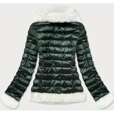 Dámská bunda MODA008 tmavě zelená