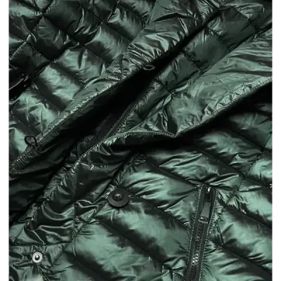 Dámská bunda MODA008 tmavě zelená