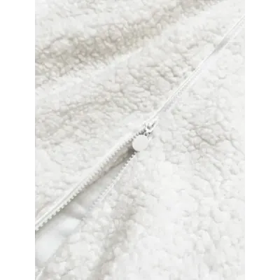 Dámská bunda s kapucí MODA1030 bílá