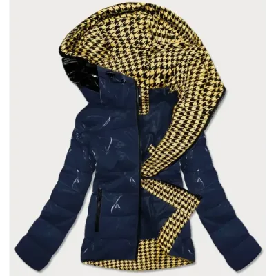 Dámská podzimní bunda MODA707 tmavě modrá