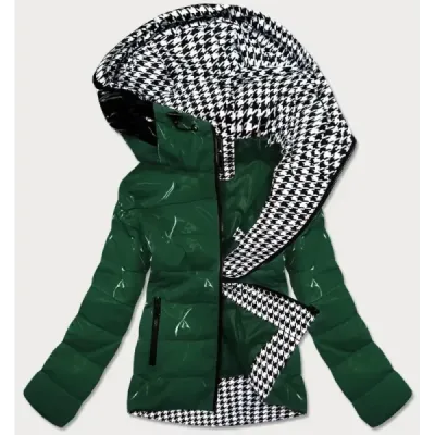 Dámská podzimní bunda MODA707 zelená