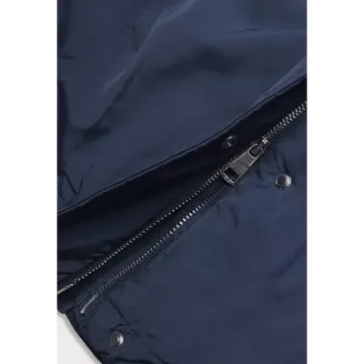 Dámská zimní bunda MODA1309 tmavě modrá