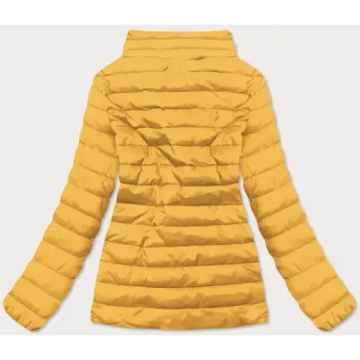Lehká prošívaná přechodná bunda MODA311 žlutá
