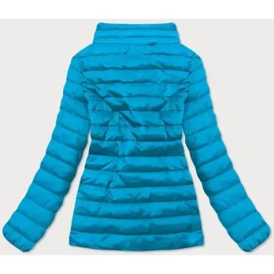 Lehká prošívaná přechodná bunda MODA311 modrá