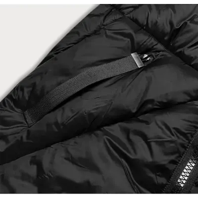 Dlouhá dámská zimní bunda MODA3070 černá
