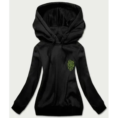 Dámská tepláková mikina MODA6013 černá