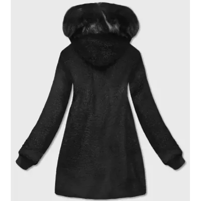Dámská bunda s kapucí MODA1030 černá