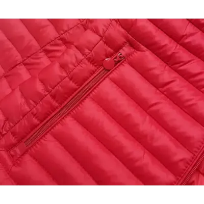 Dámská přechodná bunda MODA7218 červená