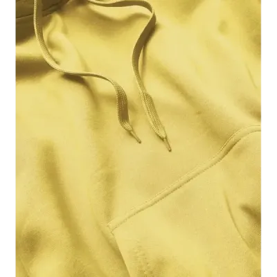Dámská tepláková mikina MODA02-68 žlutá