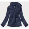 Tenká dámská jarní bunda MODA7013 tmavě modrá