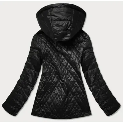 Dámská prošívaná přechodná bunda MODA7009BIG černá