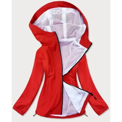 Tenká dámská bunda MODA036 červená
