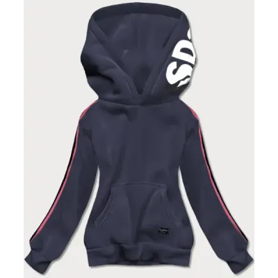 Dámská sportovní mikina MODA6015 tmavě modrá