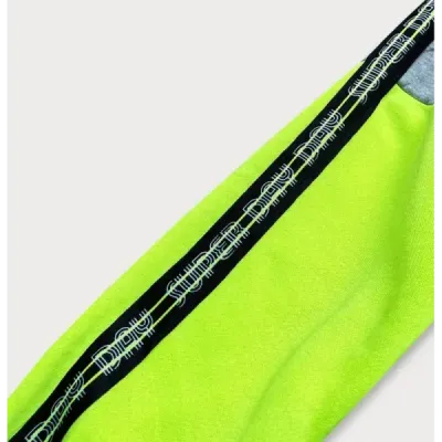 Dámská mikina MODA6019 černo-zelená