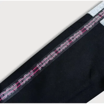 Dámská mikina MODA6019 růžovo-šedá