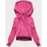 Dámská krátká mikina MODA6030 růžová