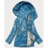 Dámská bunda s potiskem MODA7769 modrá